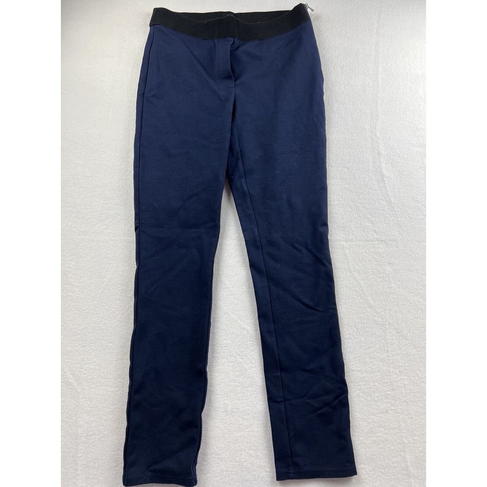 White House Black Market Women's Size 6 Long The Skinny Navy Pants Size Zip